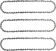 90PX034G R34 8 Inch Pole Saw Chain For Ryobi 901289001 Homelite UT-43160 30254EG Ryobi RY43160 PS720 Pole Saw 34 Drive Links 3/8" Low Profile .043" Chains Pack of 3 - hipaparts