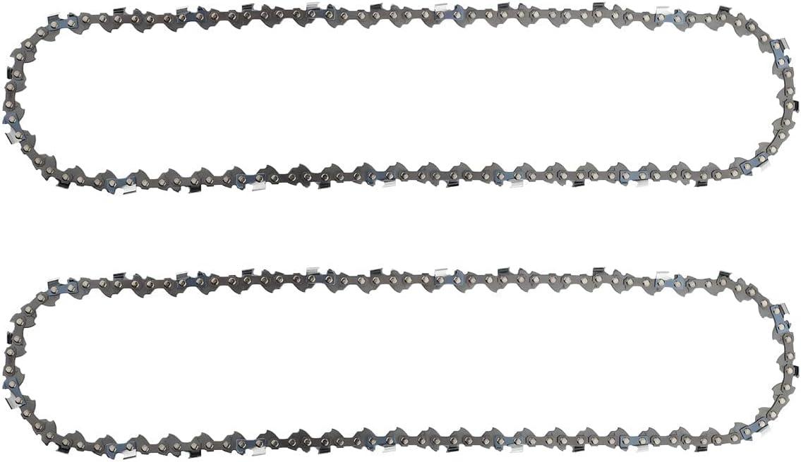 90PX034G R34 8 Inch Pole Saw Chain For Ryobi 901289001 Homelite UT-43160 30254EG Ryobi RY43160 PS720 Pole Saw 34 Drive Links 3/8" Low Profile .043" Chains Pack of 3 - hipaparts