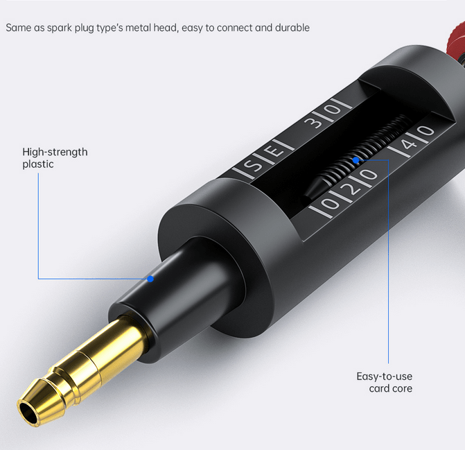 Adjustable HIGH ENERGY Ignition Spark Tester Plug Wire Coil Switch Tool Auto NEW - hipaparts