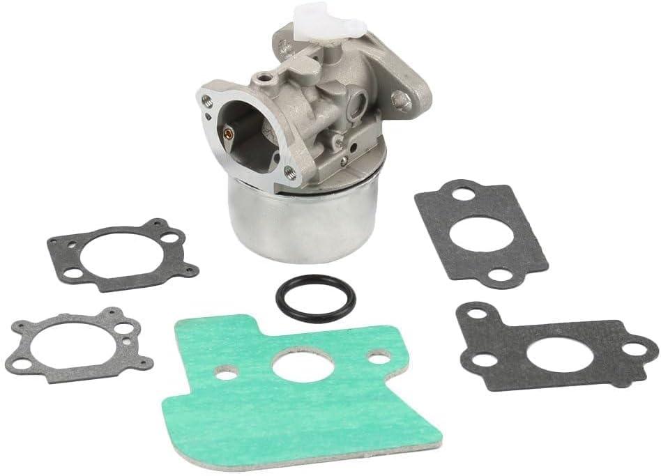 AM134697 JS63 Carburetor for John Deere JS63C JS63E JA60 JA62 JA65 JS40 JS45 JS60 JS61 SP6211 SP6213 21-inch Walk Behind Mower Replace Briggs & Stratton 790120 with Air Fuel Filter Kit - hipaparts