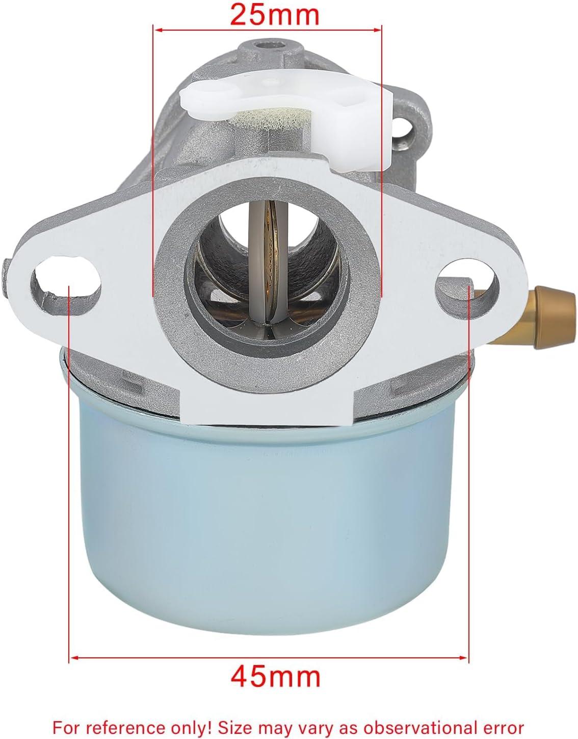 AM134697 JS63 Carburetor for John Deere JS63C JS63E JA60 JA62 JA65 JS40 JS45 JS60 JS61 SP6211 SP6213 21-inch Walk Behind Mower Replace Briggs & Stratton 790120 with Air Fuel Filter Kit - hipaparts