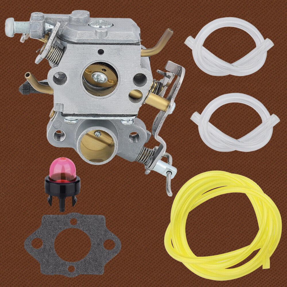 Carburetor fits Poulan Pro PP4218A 18" 42CC Gas Chainsaw Carb Fuel Line Kit - hipaparts