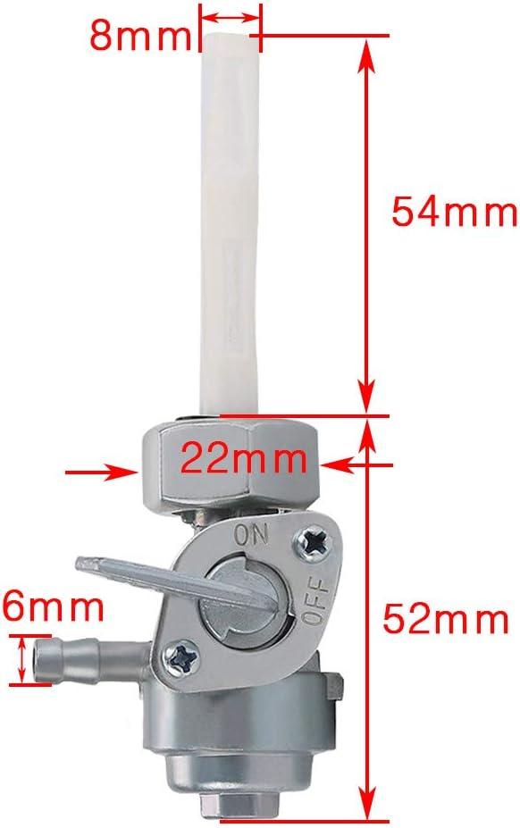 Generator Petcock Fuel Tank Shut Off Valve Switch for Predator Generator Etq Powermax Gas Fuel Tank5.5-16HP 168F 170F 173F 177F 182F 188F 190F(16mm x 1.5mm) - hipaparts