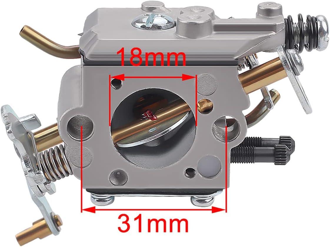 PP5020AV 573952201 Carburetor for Poulan Pro PP5020AV PP5020 PP4818A 2 Stroke Zama C1M-W47 Craftsman 358350982 358350981 358350980 Gas Chainsaw - hipaparts