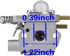 SRM2400 Carburetor for Echo GT-2400 SRM-2400 SRM-2410 PE-2400 PPT-2400 PP-1250 SRS-2400 TT-24 SHC-2401 HCA-2400 Trimmer Replace WT-424 12300052133 - hipaparts