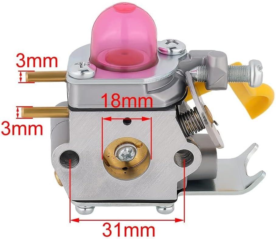 SST25 Featherlite Carburetor for Poulan C1U-W18 Weed Eater FL20 FL20C FL25 FL26 SST25C SST25CE FX26 FX26S FX26SC MX550 MX557 XT260 XT700 TE475 Trimmer - hipaparts