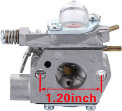 WT-631 530071635 Carburetor for Weed Eater Featherlite WT21 Trimmer Poulan FL25 PT17 PT3000 PP110 PP113 TE450 Weed Eater 25HO FL21 PL200 TE400 XT200 XT250 XT300 XT400 XT600 Gas Trimmer - hipaparts